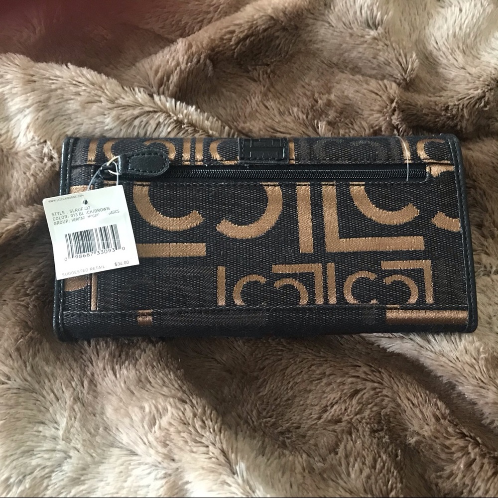Liz Claiborne Heritage Mosaic Wallet - Picture 5 of 6